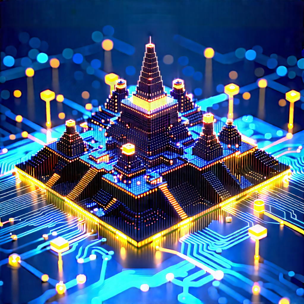 Blockchain network visualization