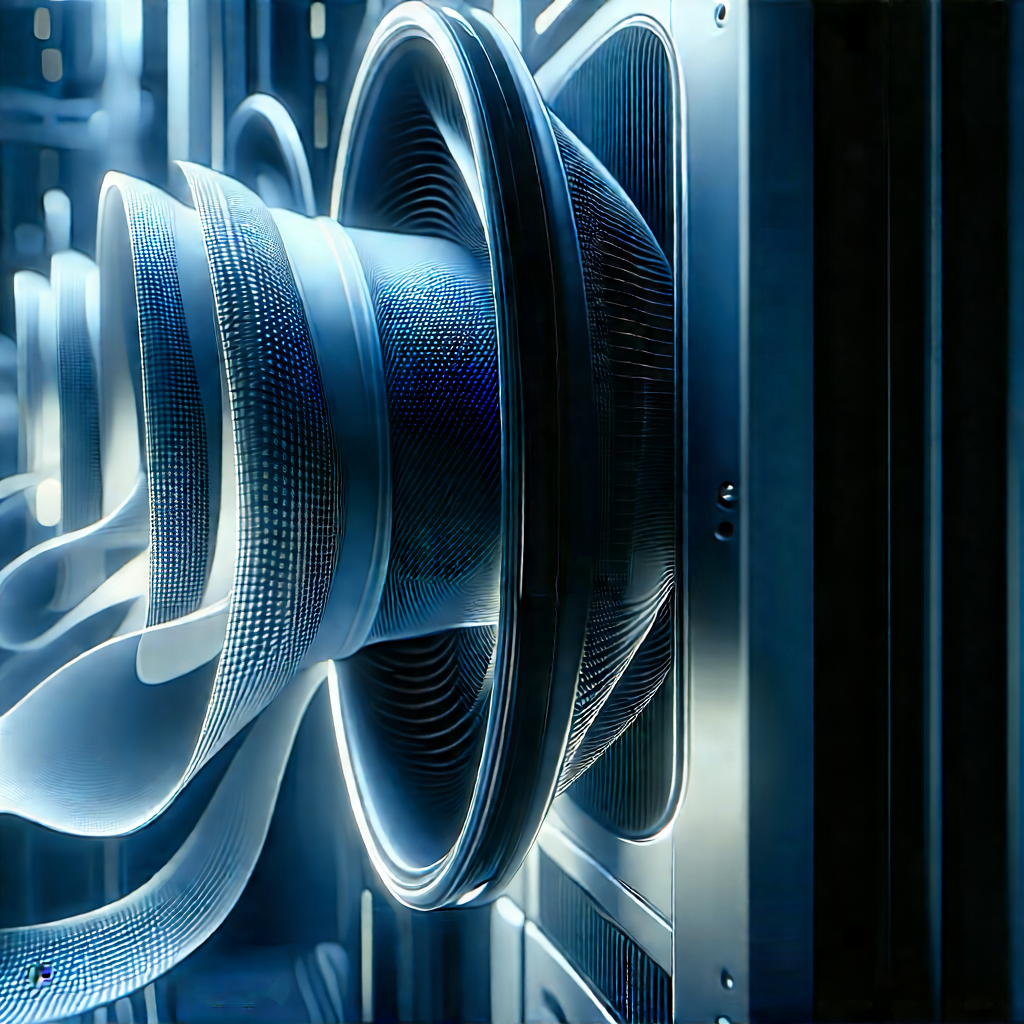 Close-up of cooling system
