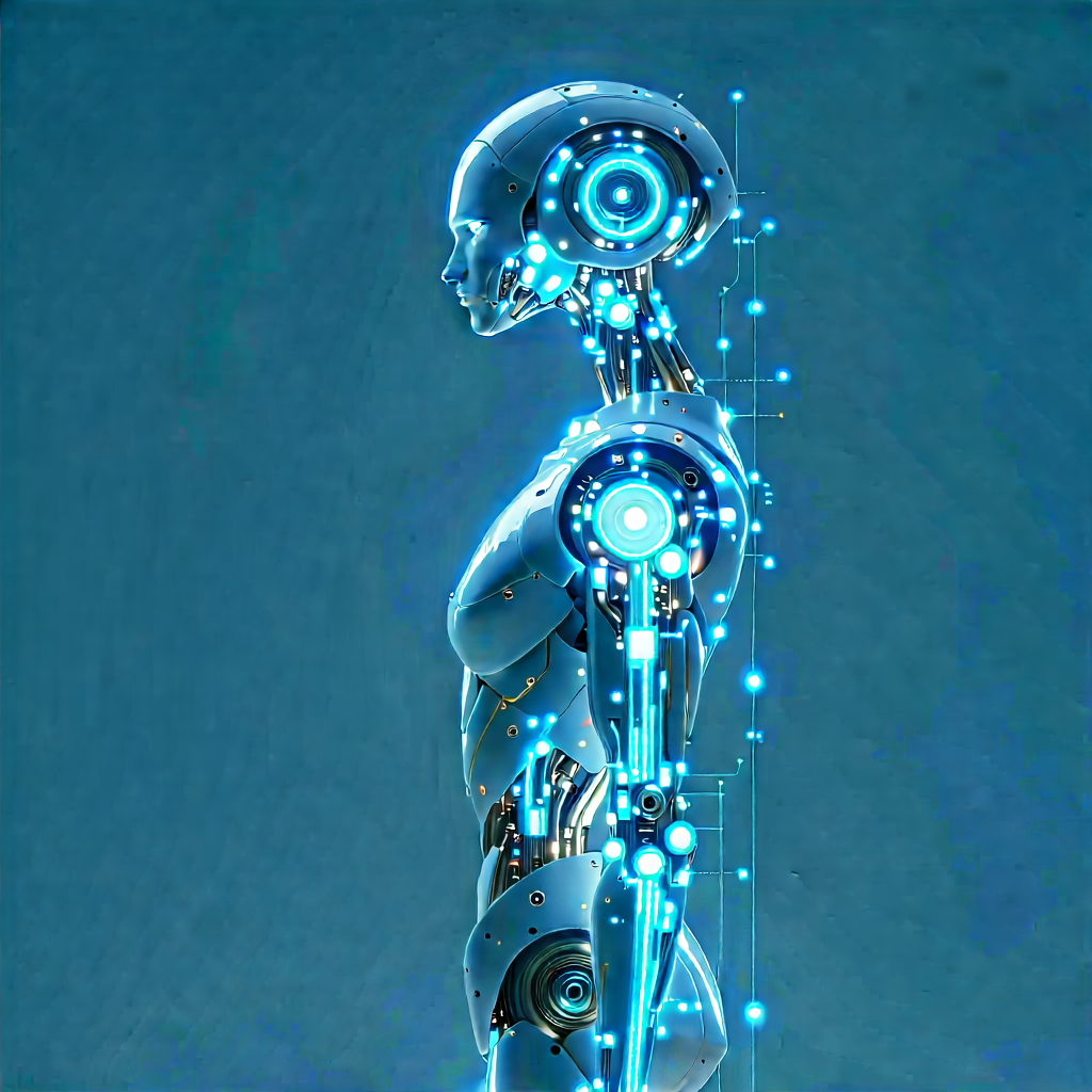 Robot with data streams