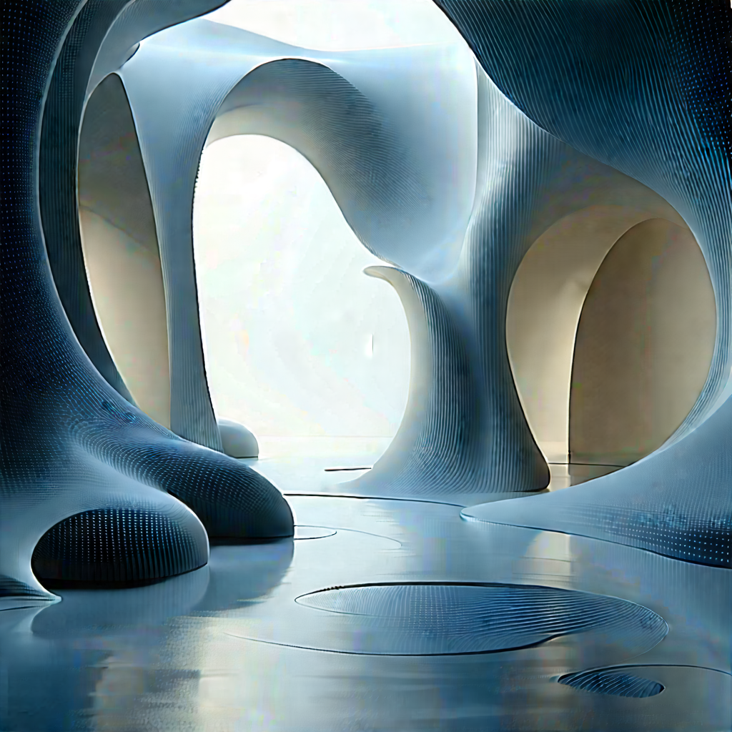 Entertainment Technology In (design:1.32) Studio With Futuristic City