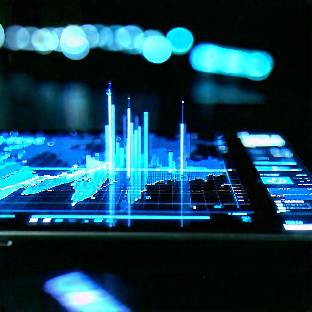 Tablet with data visualization
