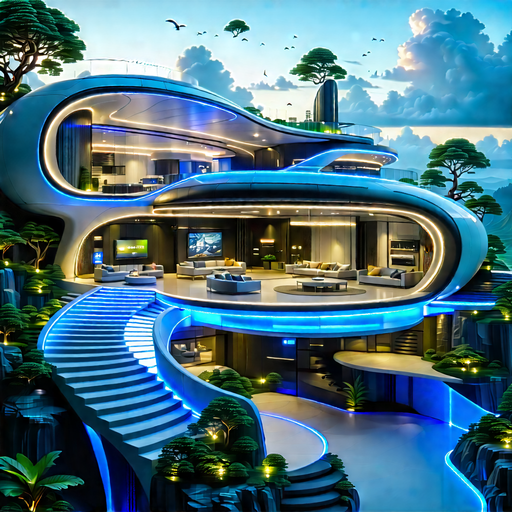 Futuristic smart home