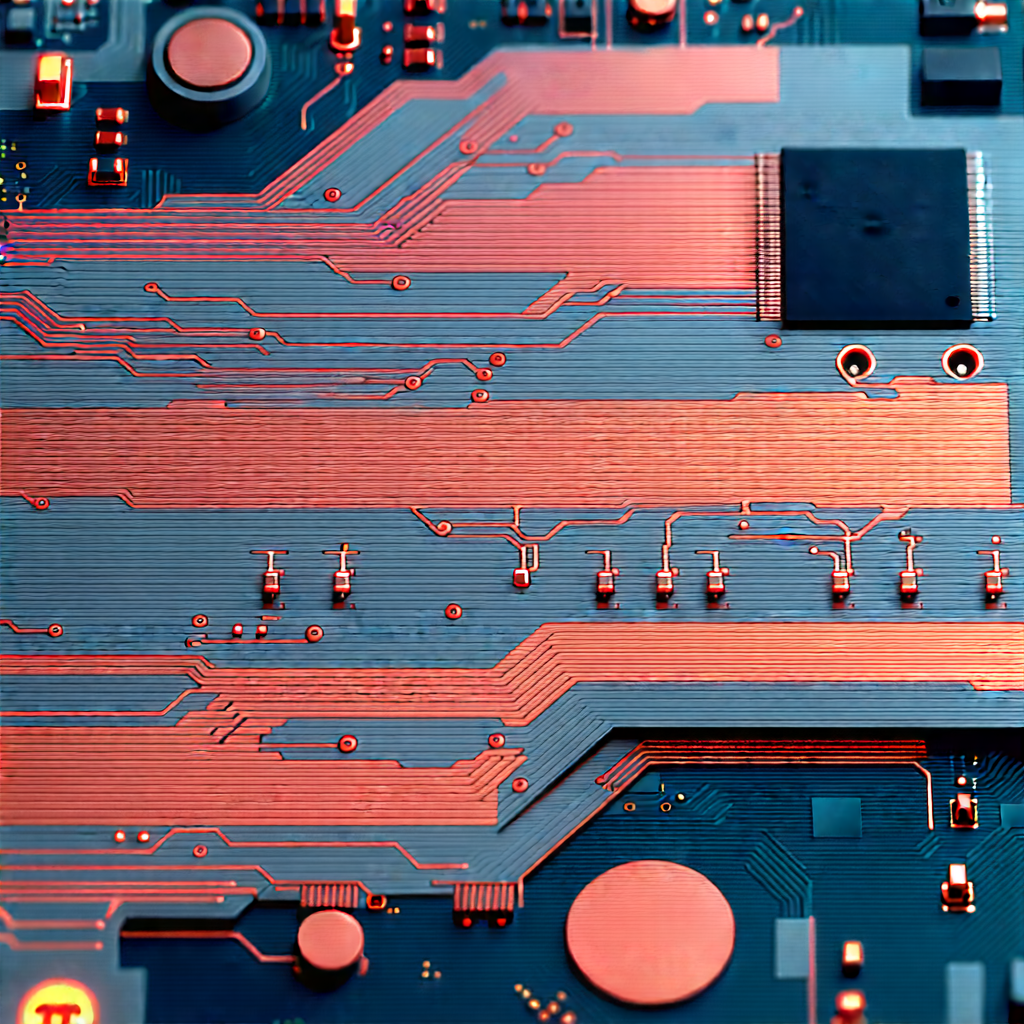 Circuit board with laser scanning