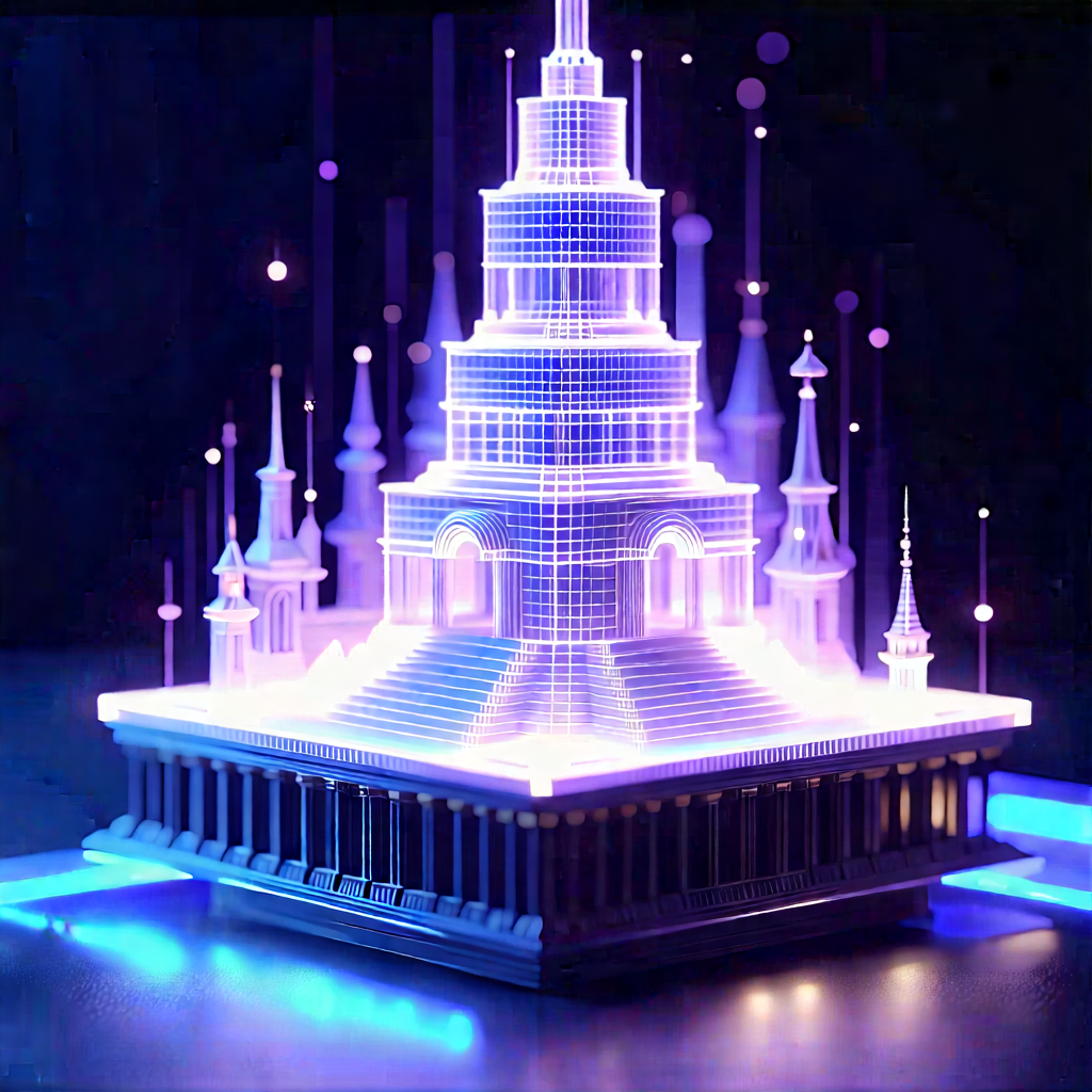 3d printer with holographic projection