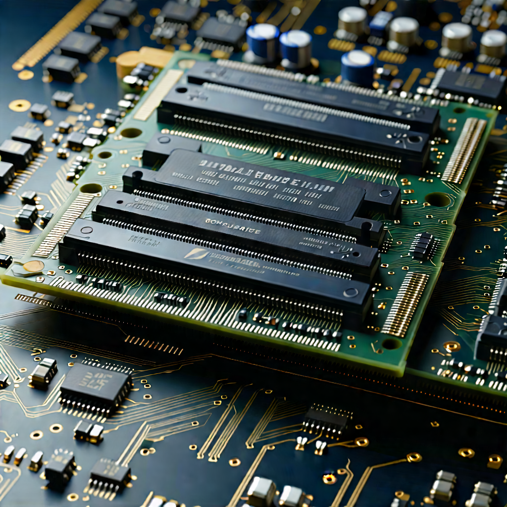 Close-up of memory module