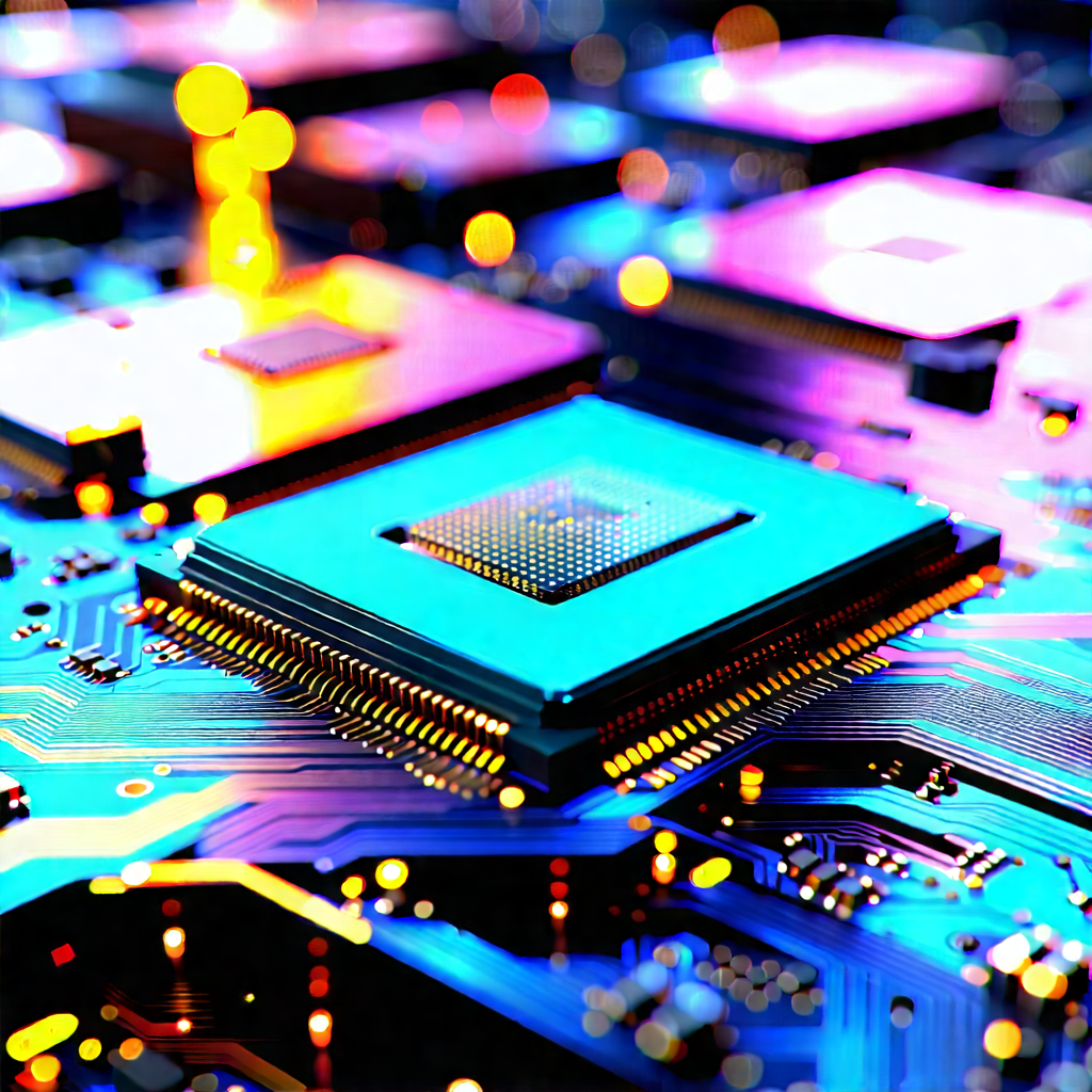 Close-up of memory module