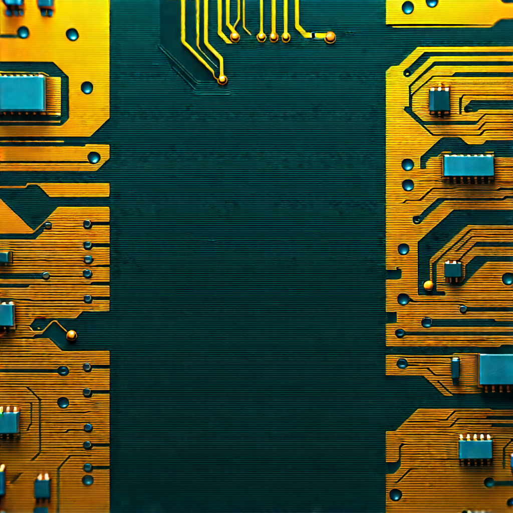 Close-up of electronic circuit