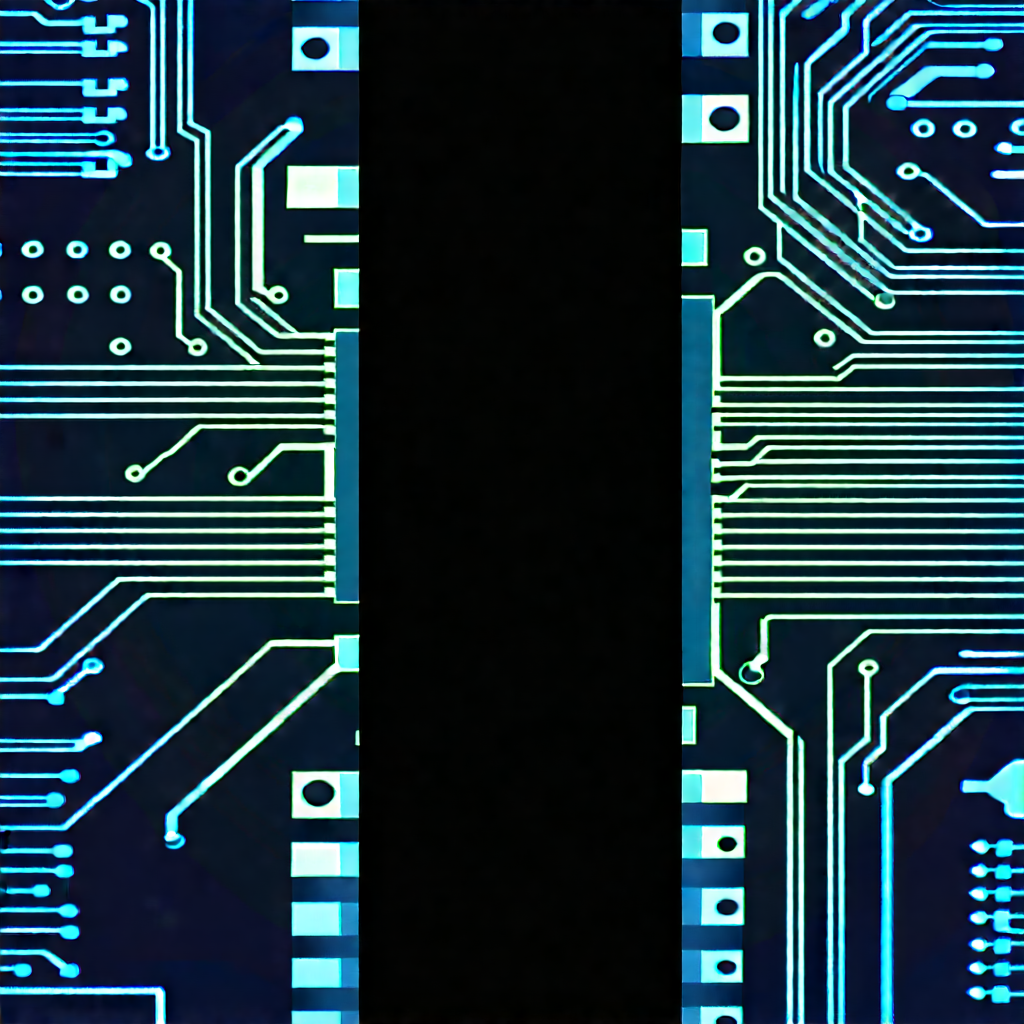 Close-up of electronic circuit