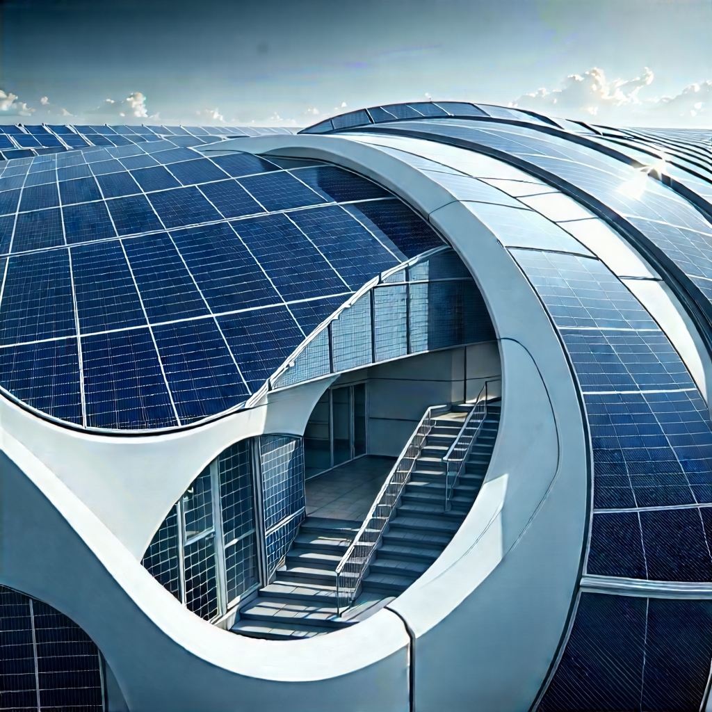 Innovative Renewable Energy Design With Large, Curved