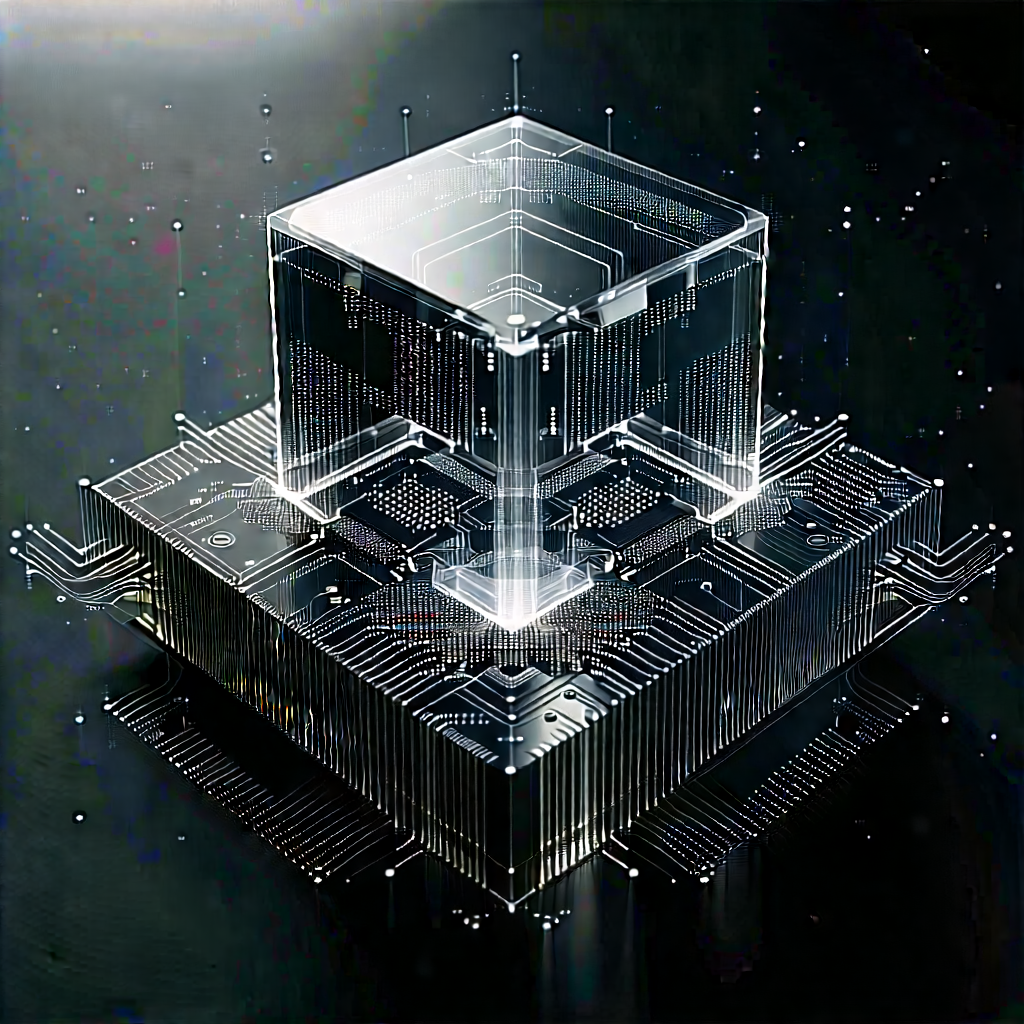 Quantum computer with digital particles