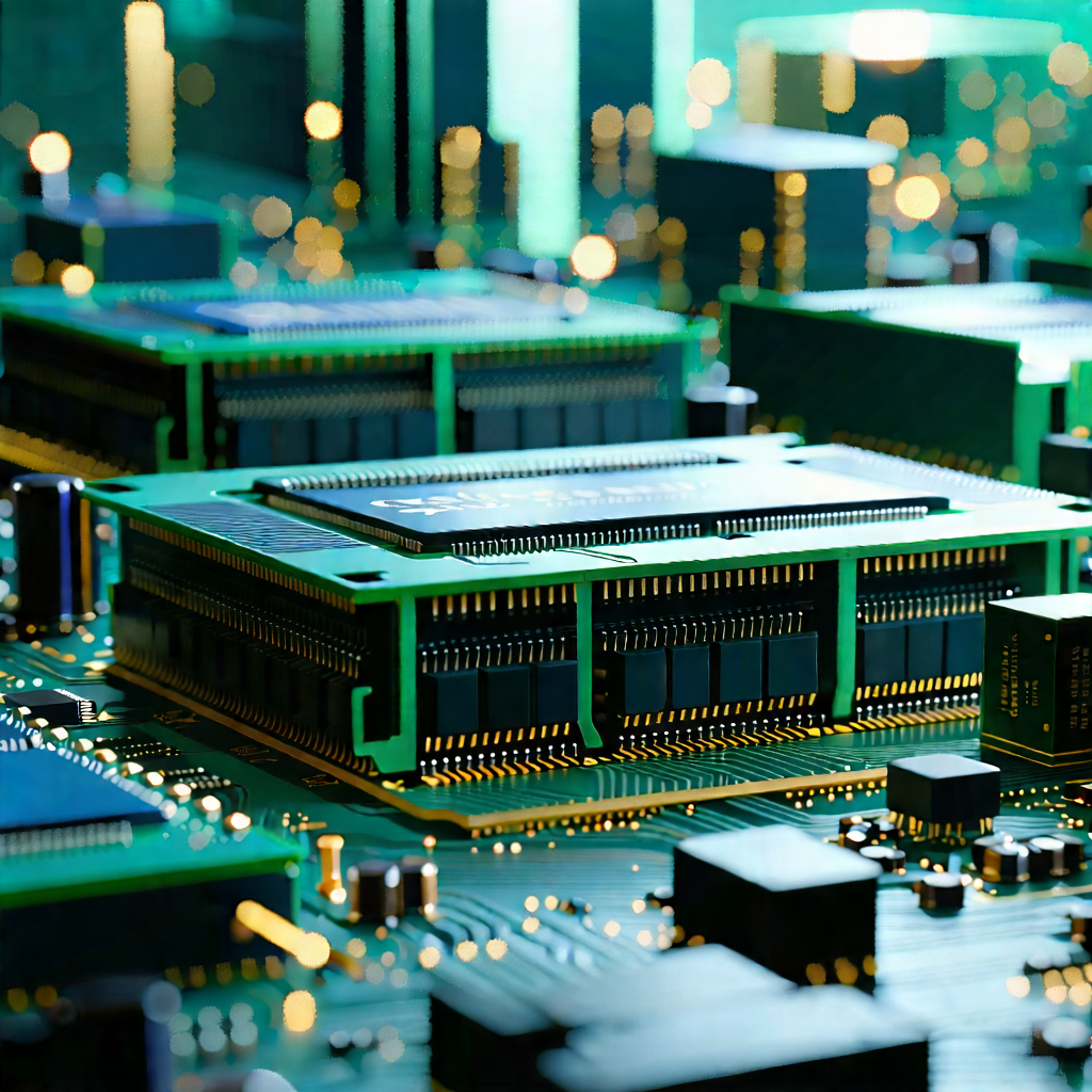 Close-up of memory module