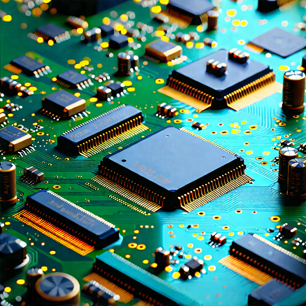 Close-up of memory module