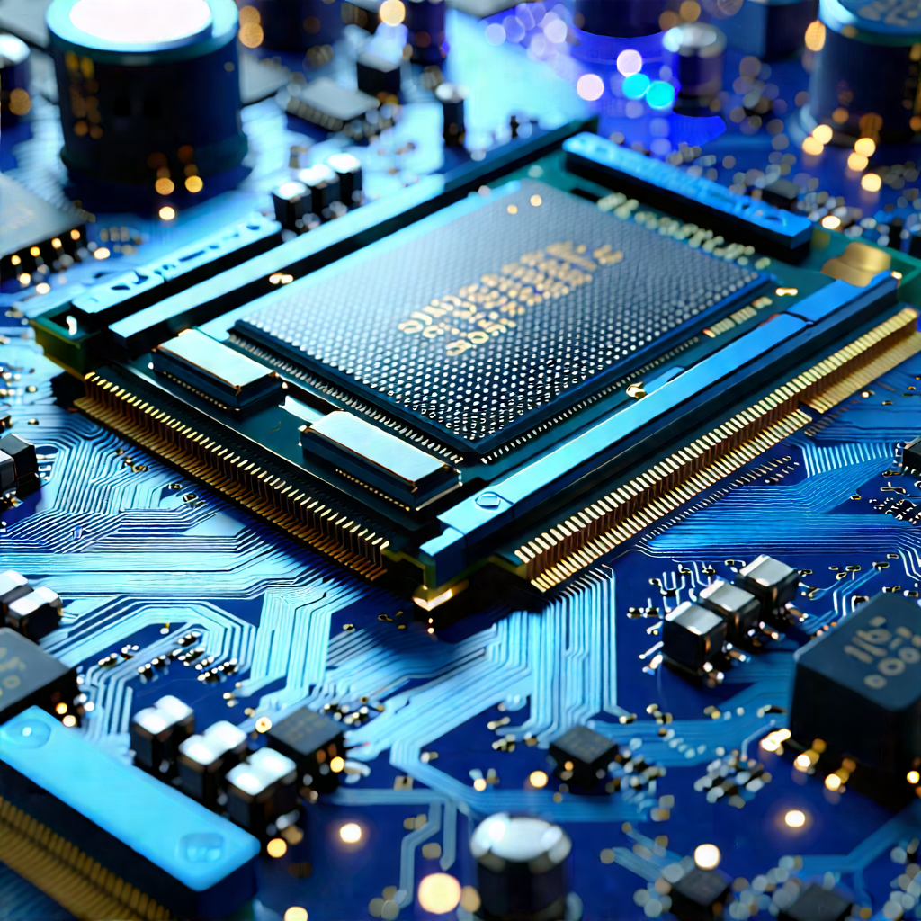 Close-up of memory module