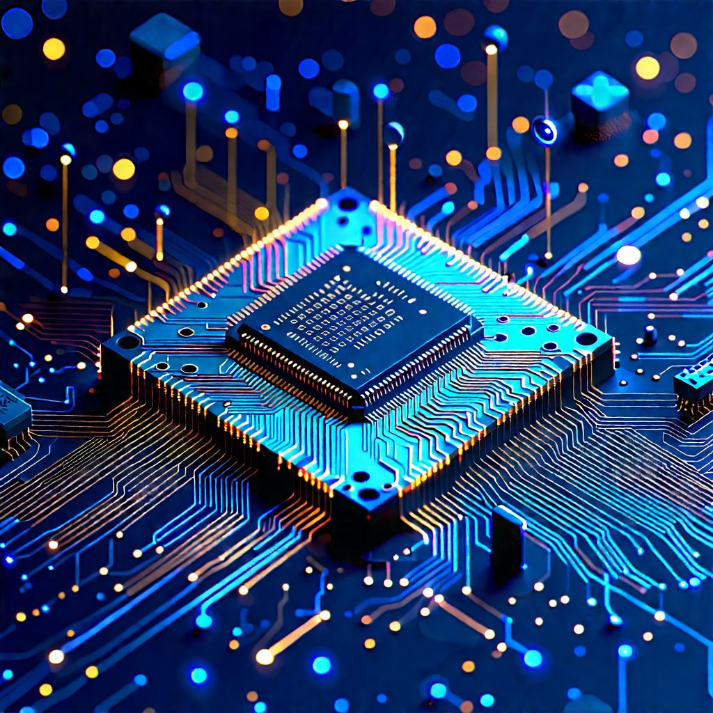 Microchip with data streams