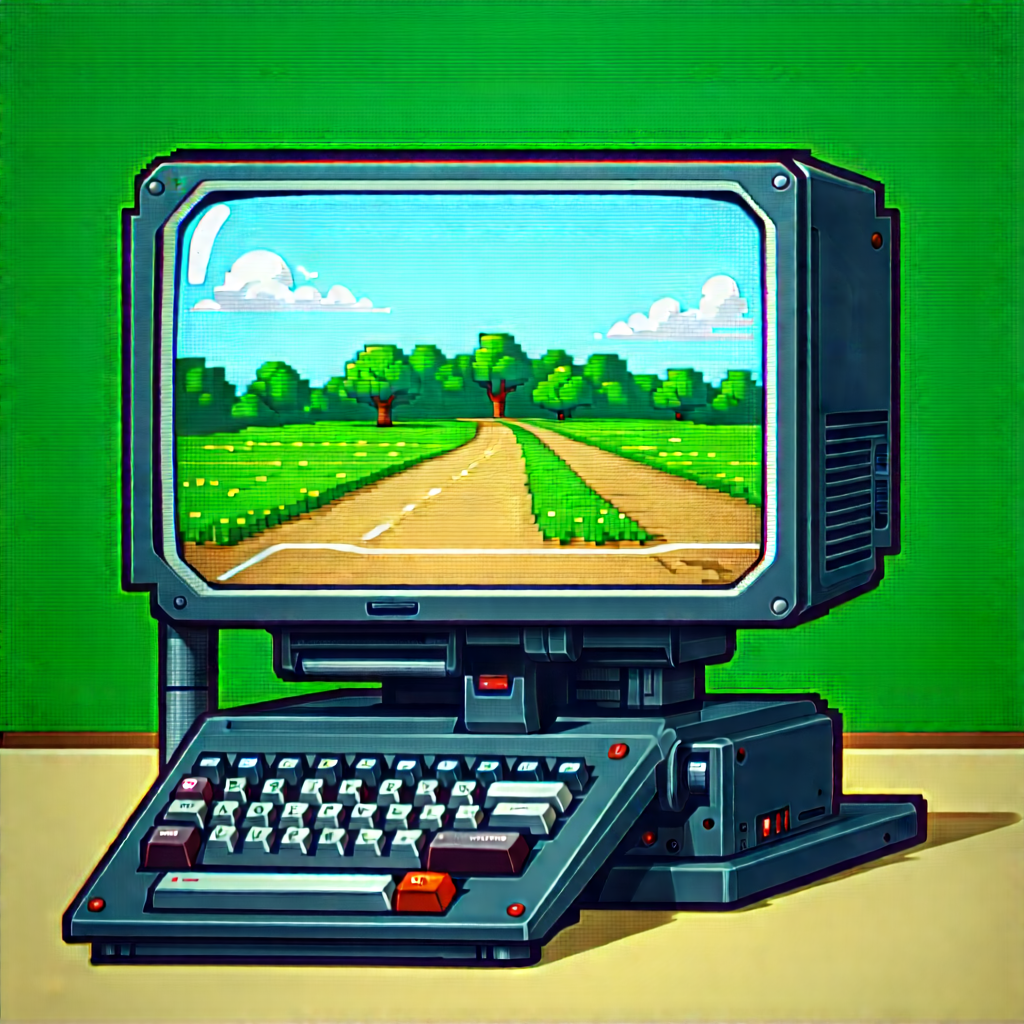 Educational Technology In Field Deployment With Computer Monitor