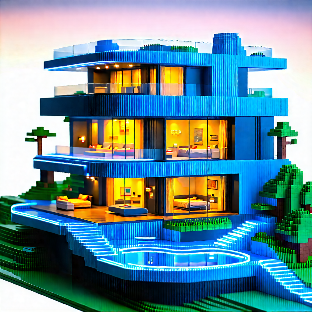 Futuristic smart home