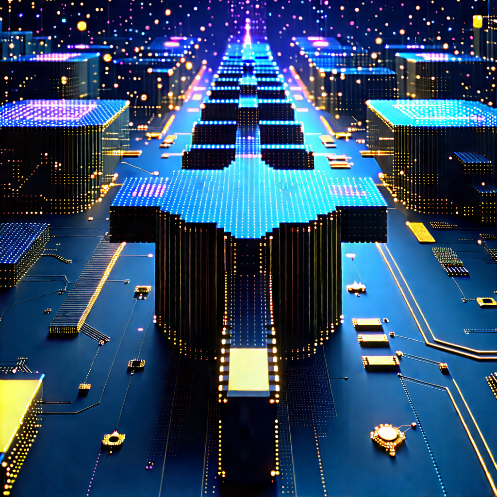 Close-up Of Sensor Array With Image, There