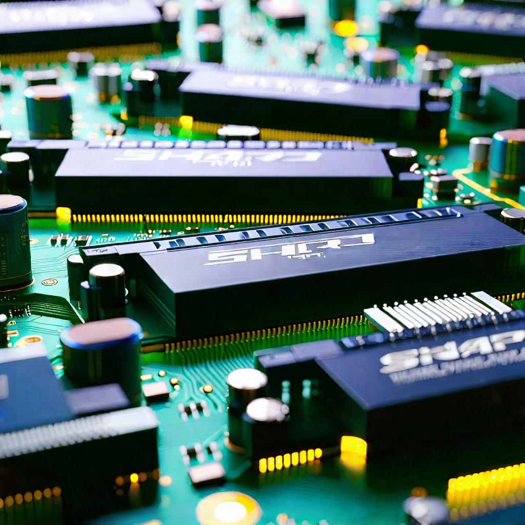 Close-up of memory module