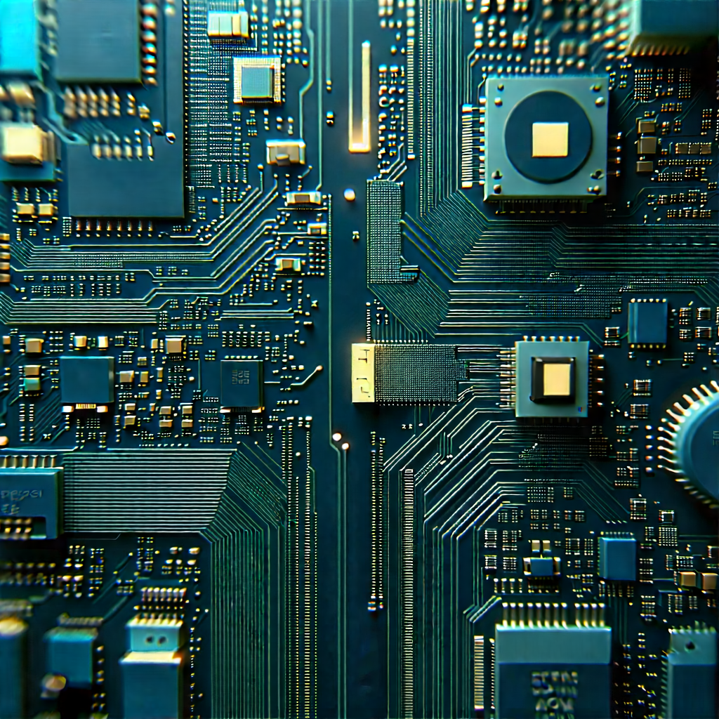 Close-up of sensor array