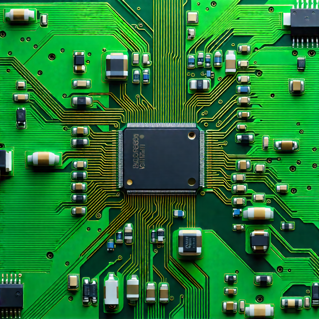 Circuit board with laser scanning