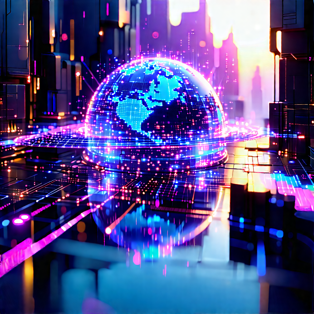 Artificial Intelligence Visualization With Image, There