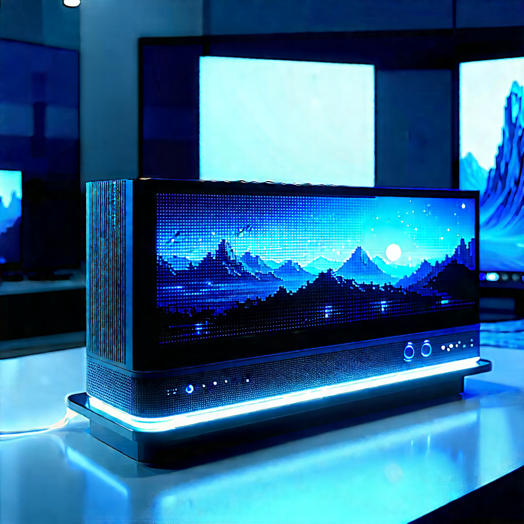 Smart home (device:1.43) with holographic display