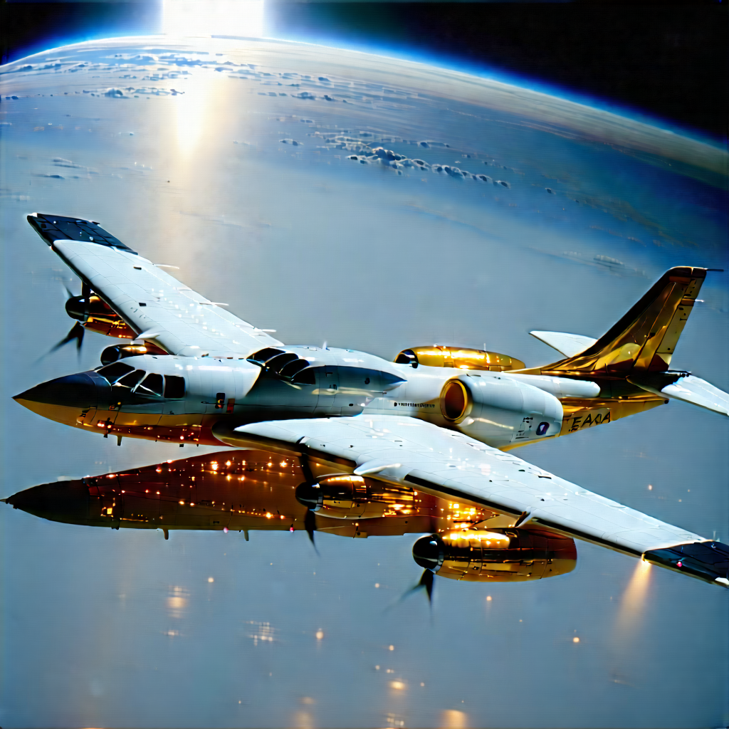 Aerospace Technology In Research Center With Large White