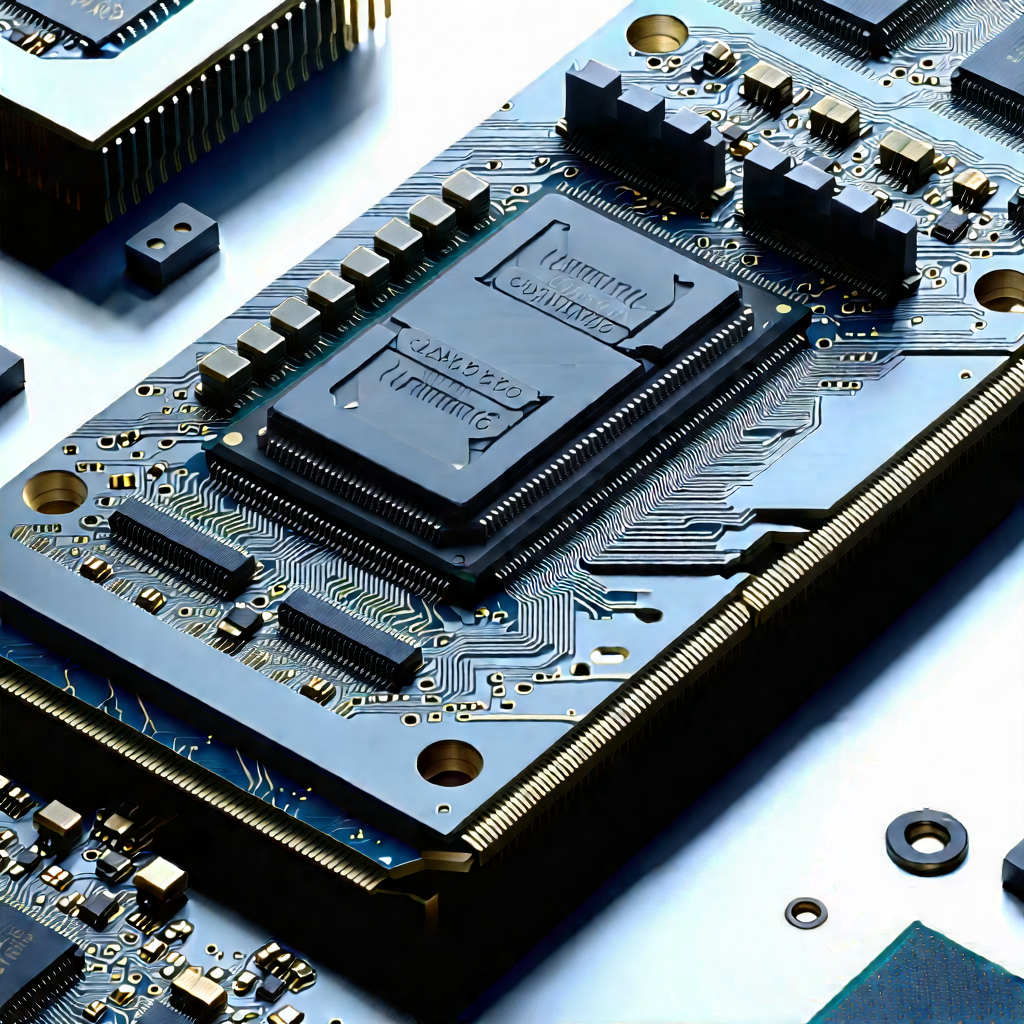 Close-up of memory module