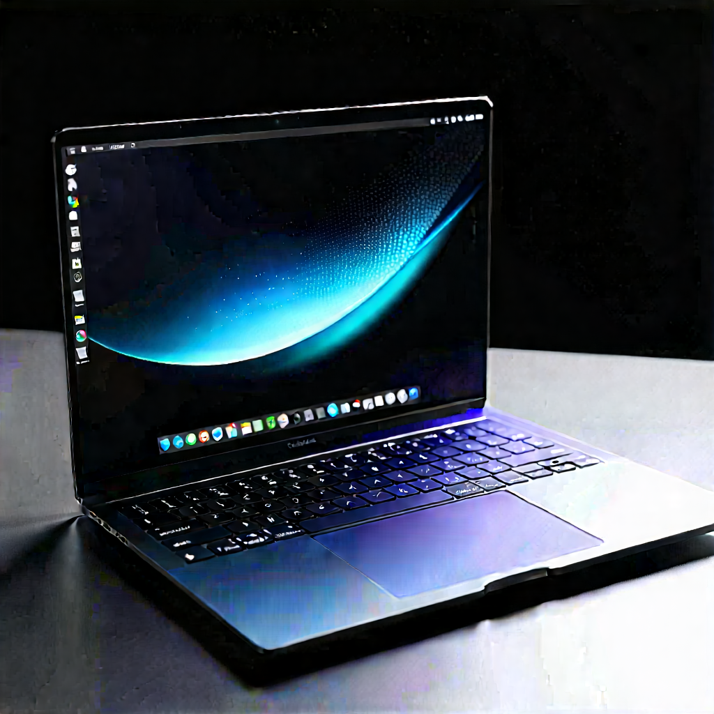 Laptop With User Interface With Laptop Computer