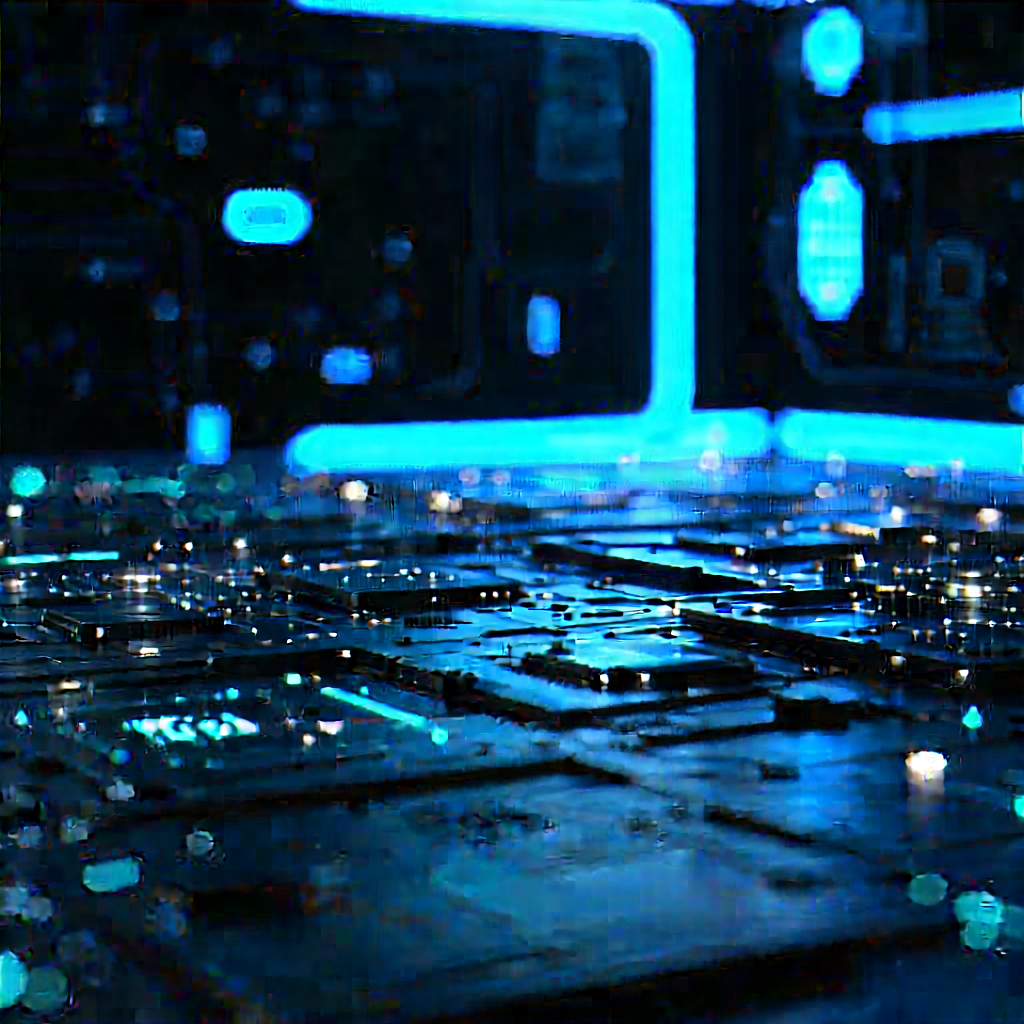 Close-up of sensor array