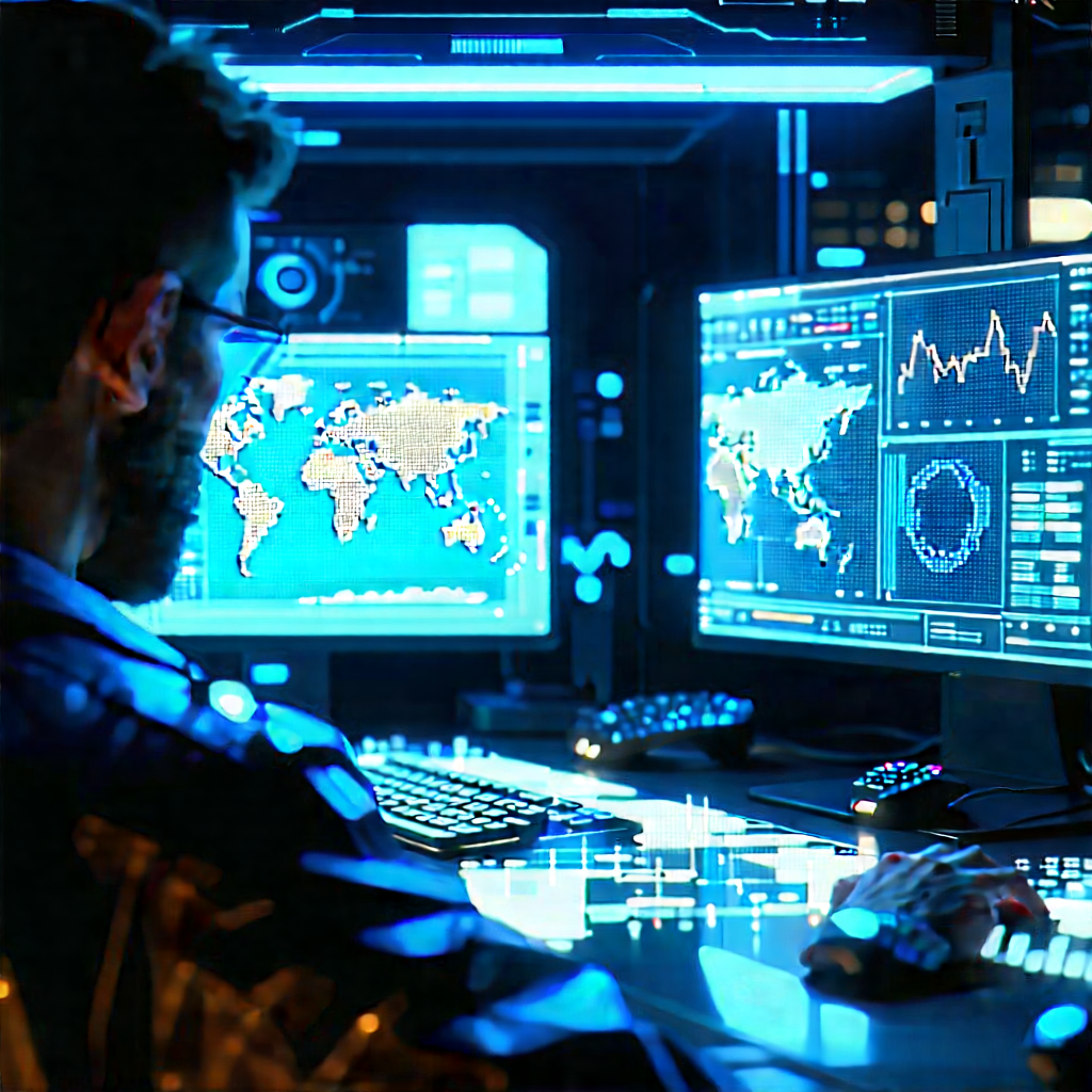 Financial technology in research center