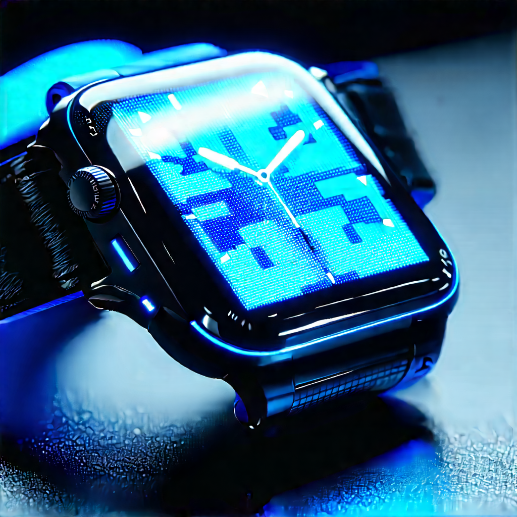 Smart watch with holographic display