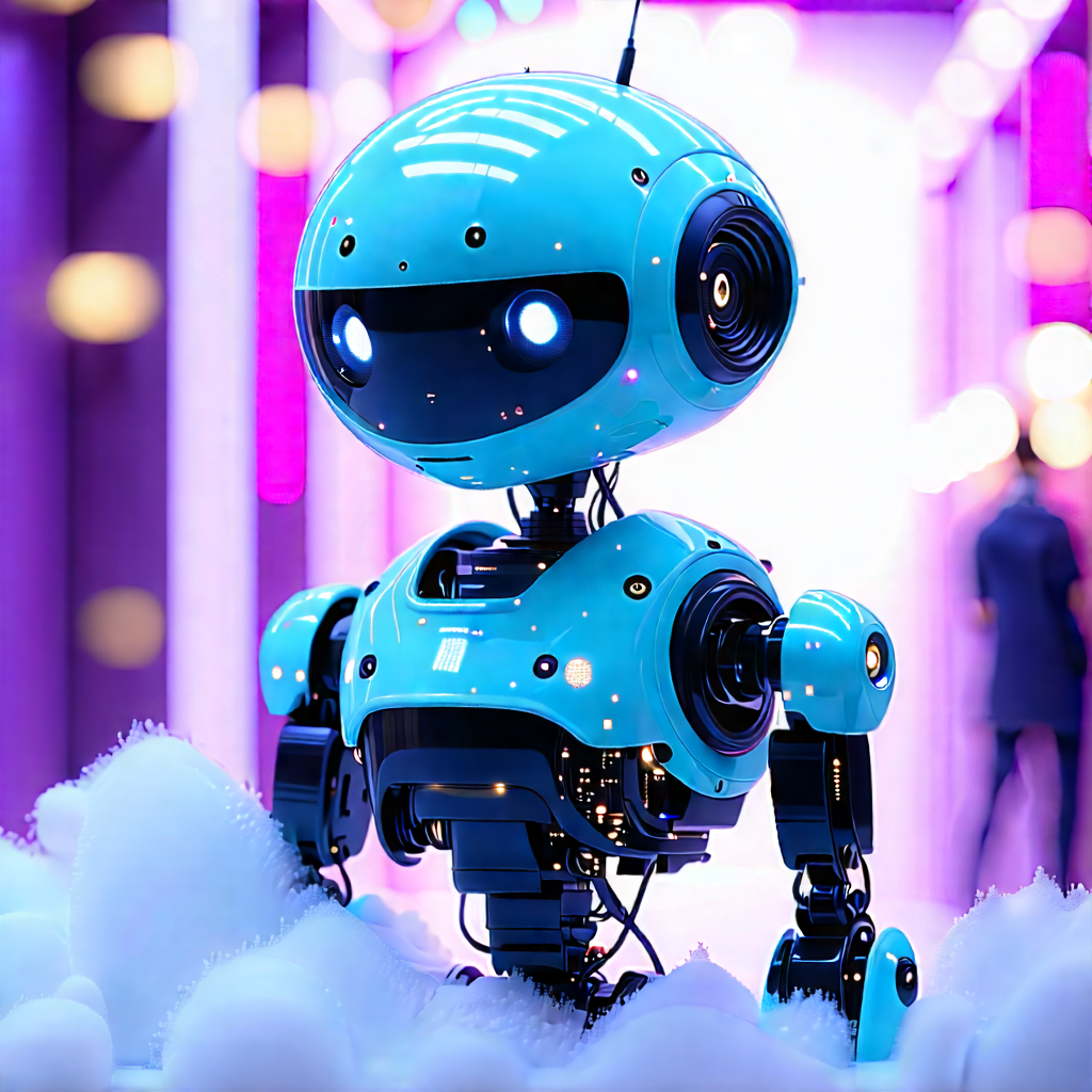 Robot With Laser Scanning With Image, There
