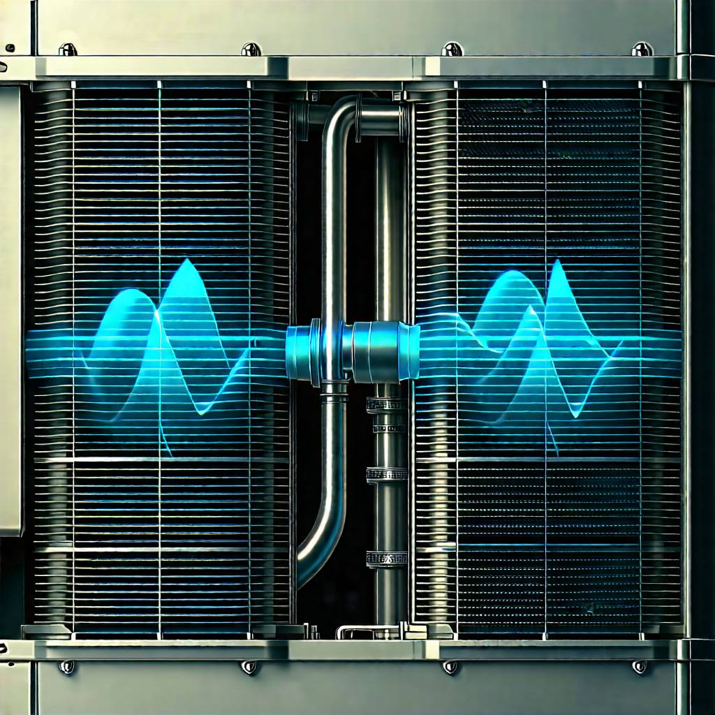 Close-up of cooling system