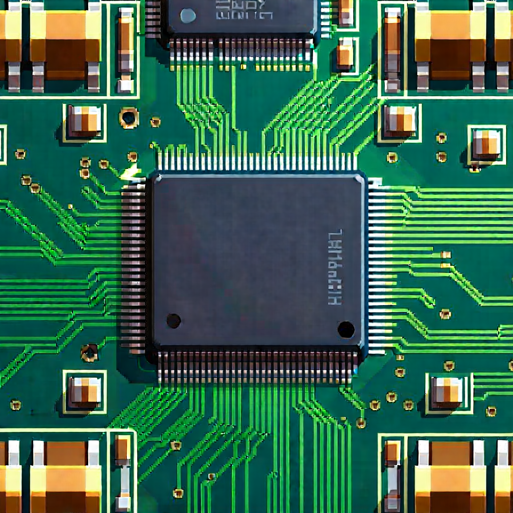 Close-up of memory module