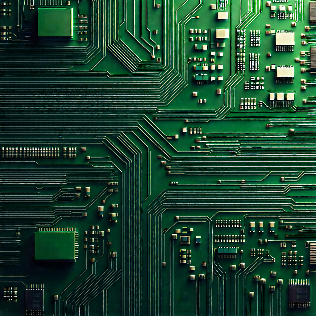 Circuit board with data streams