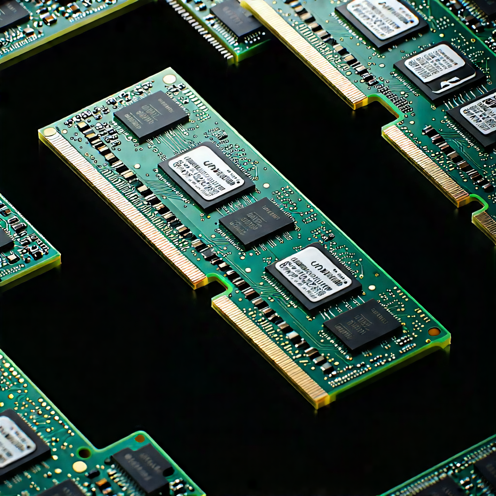 Close-up of memory module