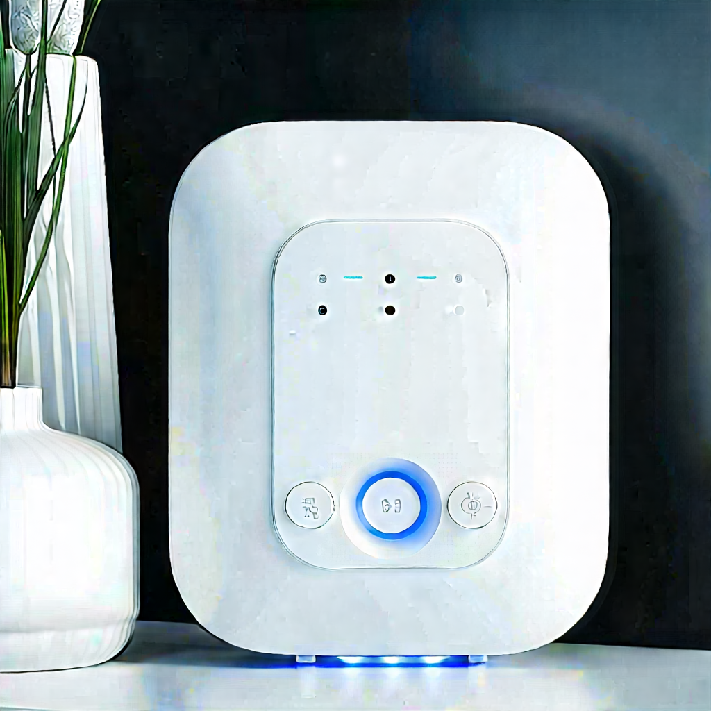 Smart home device with digital artwork