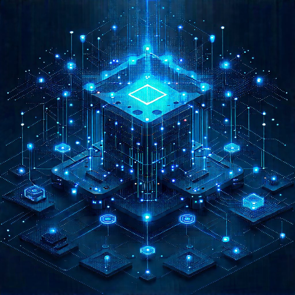 Blockchain network visualization