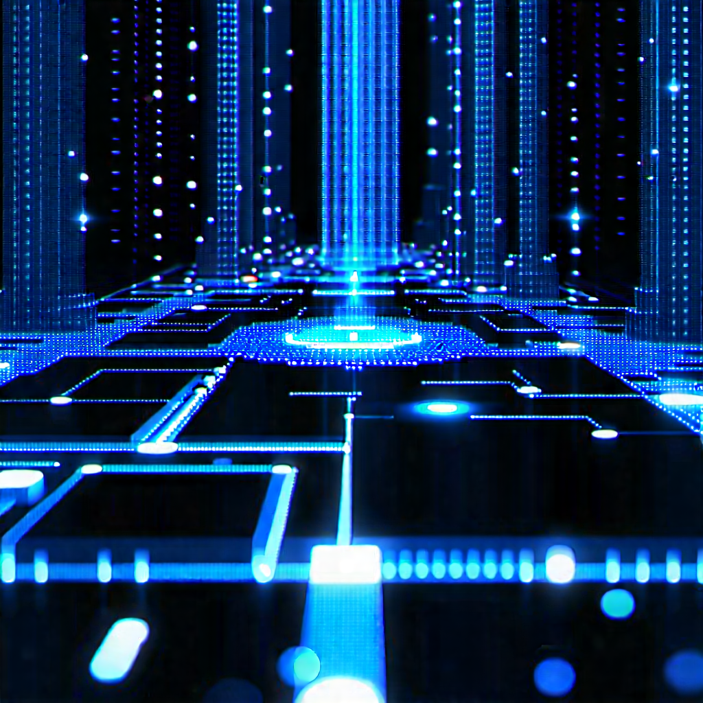 Close-up of sensor array