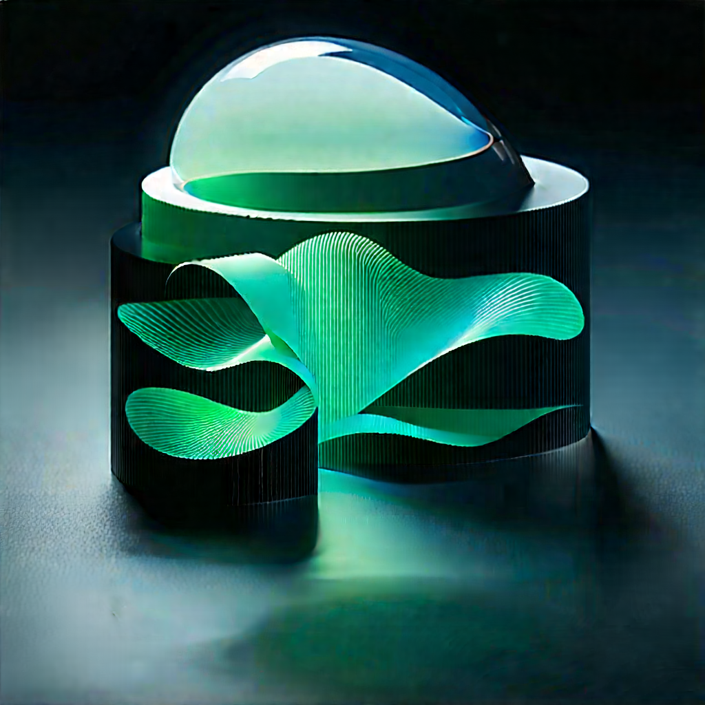 Digital Transformation Visualization With Green Black