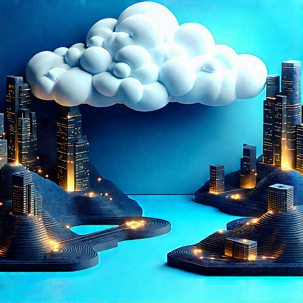 Cloud Computing Visualization With Model City