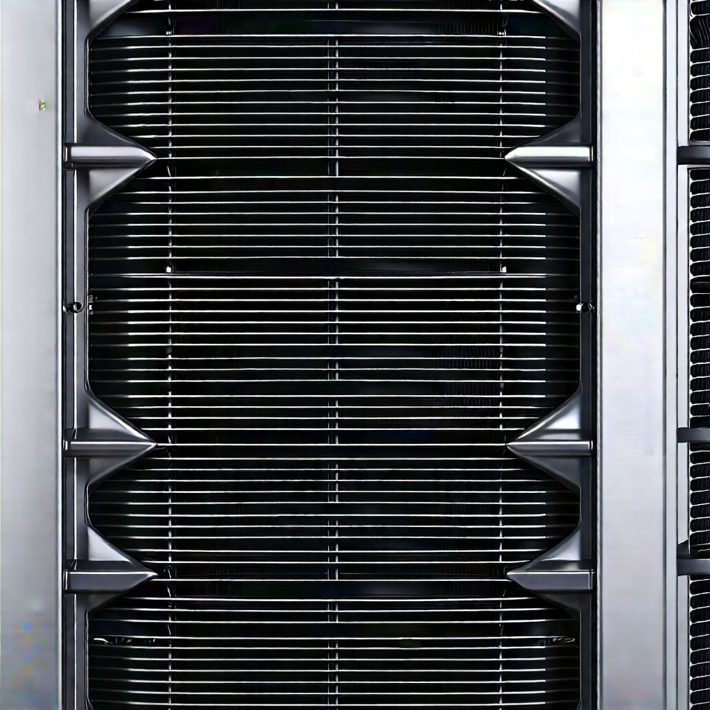 Close-up of cooling system