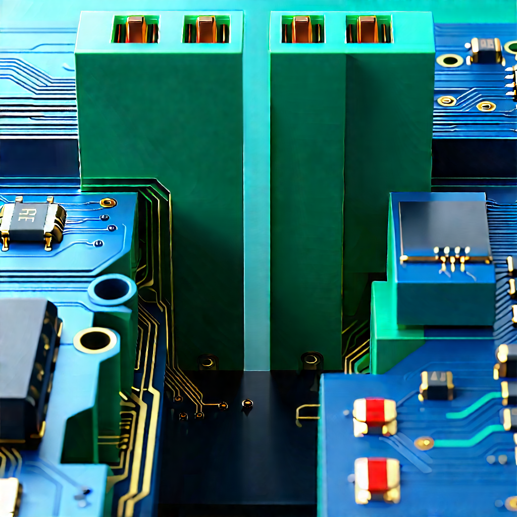 Close-up of electronic circuit