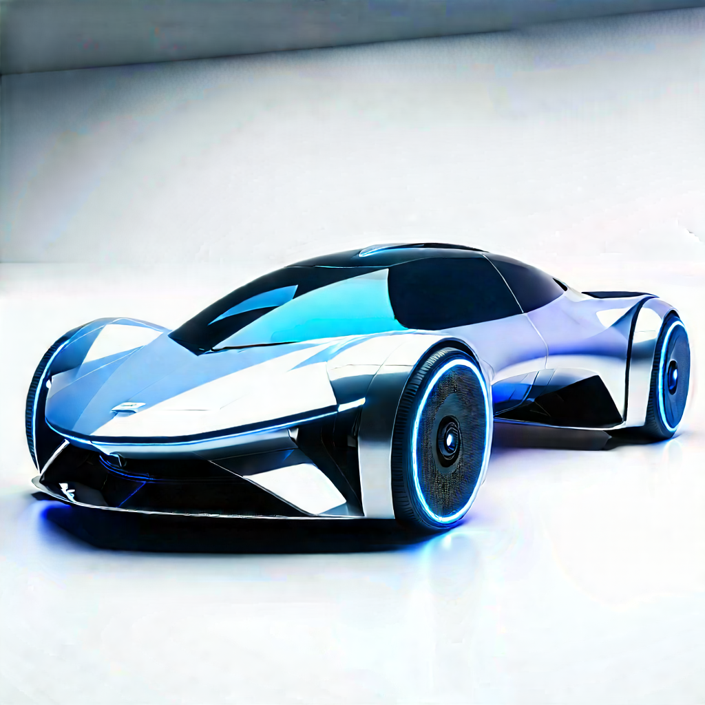 Innovative Electric Vehicle Design With Futuristic Sleek