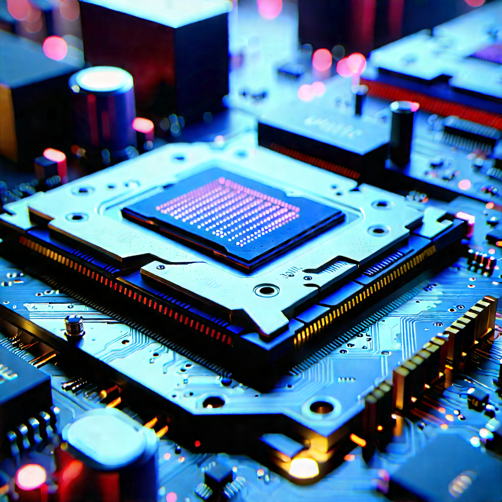 Close-up of memory module