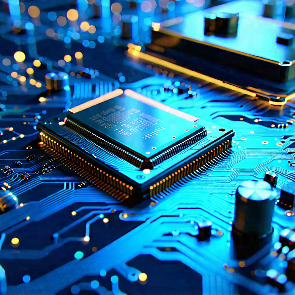 Circuit board with holographic projection