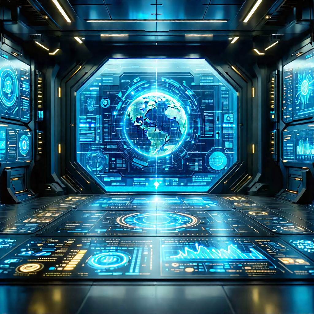 Financial technology in research center