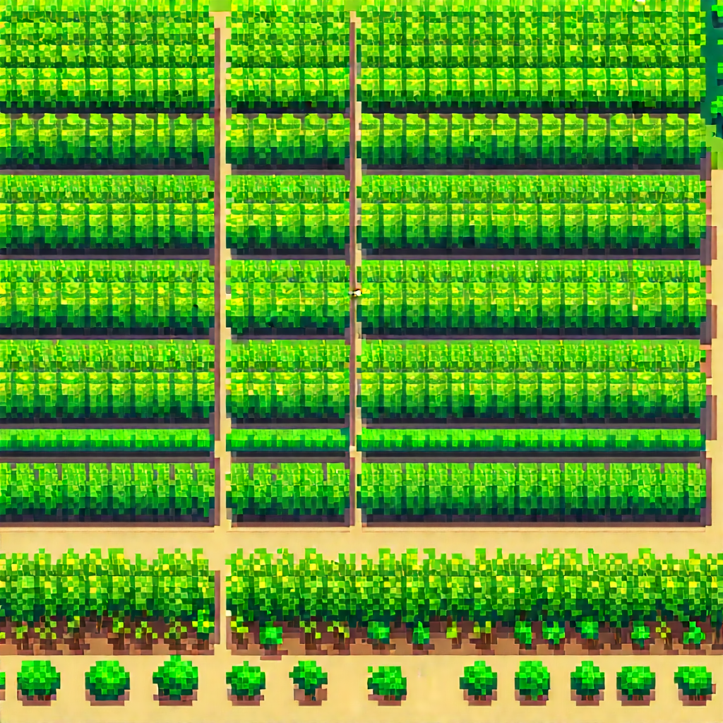 Agricultural Technology In Research Center With Computer-generated, Representation
