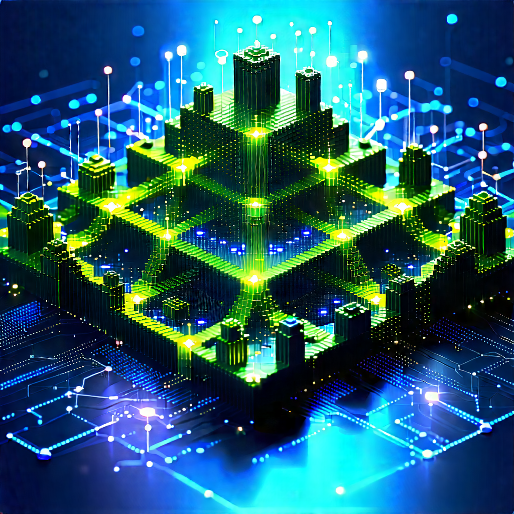 Blockchain network visualization